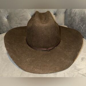 Twister Hats by M. F. Dark Brown Wool Hat